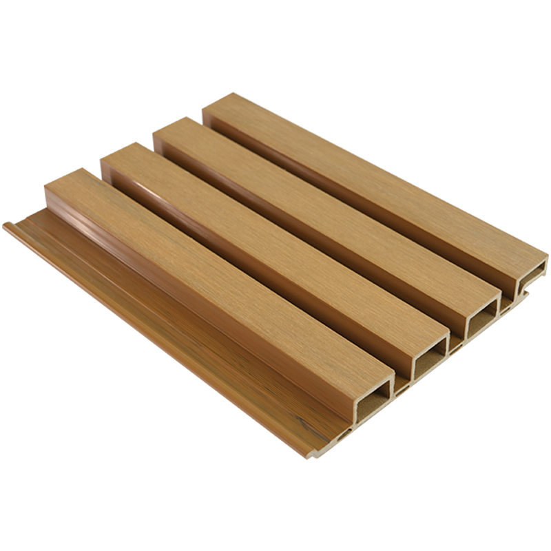 219mm宽、25mm厚PVC/ASA共挤墙面木塑复合装饰格栅